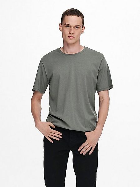 ONLY & SONS Rundhalsshirt ONSMATT LONGY günstig online kaufen