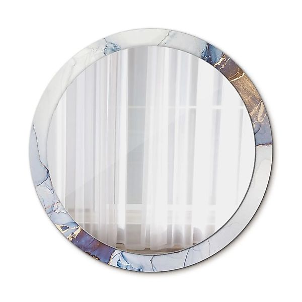 Tulup Bedruckte Spiegel Abstrakte Kunst 100x100 cm Runder Spiegel mit Dekor günstig online kaufen