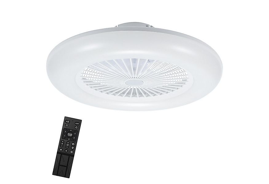 Clanmacy Deckenventilator Deckenventilator Dimmbar mit Beleuchtung und Fern günstig online kaufen