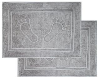 KH-Haushaltshandel Duschmatte 2er Pg. Badvorleger, Badematte günstig online kaufen