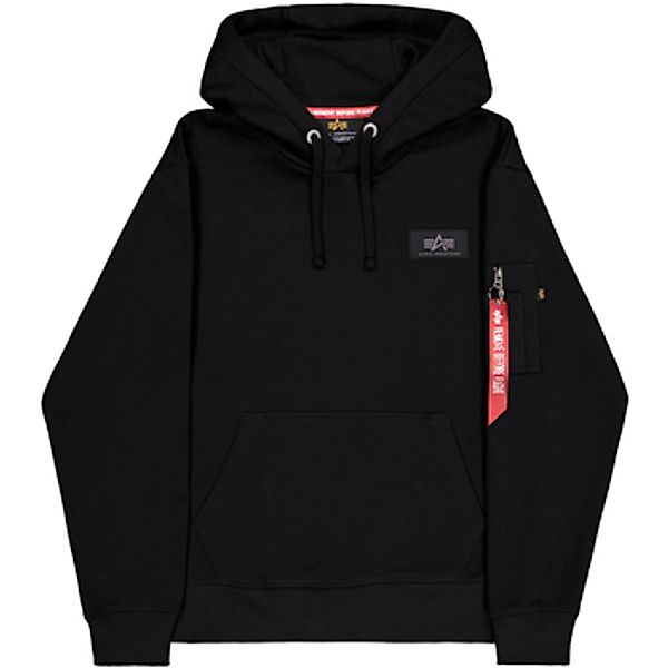 Alpha Industries  Sweatshirt Backprint Hoodie Mirror Camo  - black günstig online kaufen