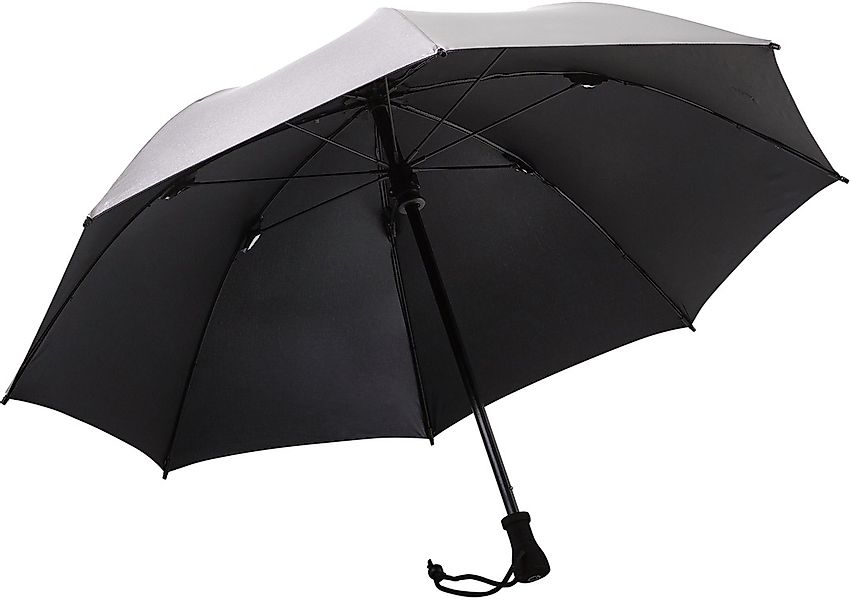 EuroSCHIRM Stockregenschirm "birdiepal outdoor, silber, extra stabil", Schu günstig online kaufen