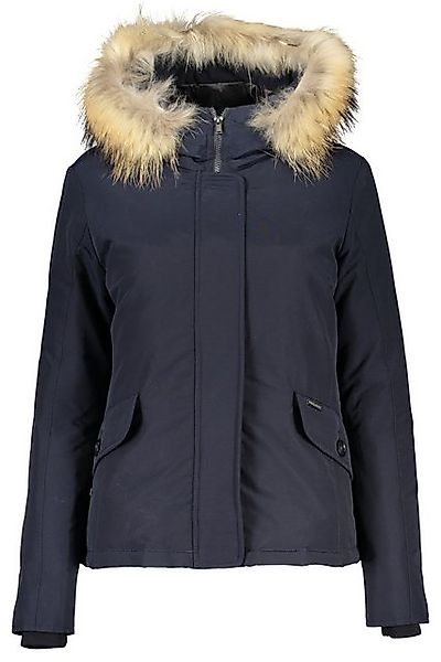 WOOLRICH Outdoorjacke Blaue Damenjacke mit abnehmbarer Kapuze und stilvolle günstig online kaufen