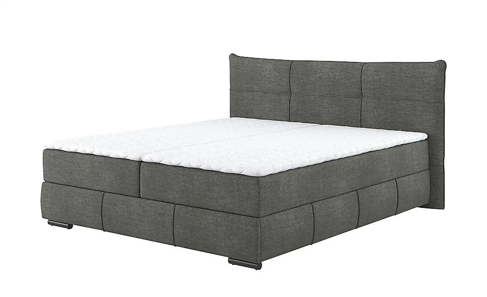 Boxbett mit Stauraum  Margam ¦ grau ¦ Maße (cm): B: 205 H: 109 Betten > Pol günstig online kaufen