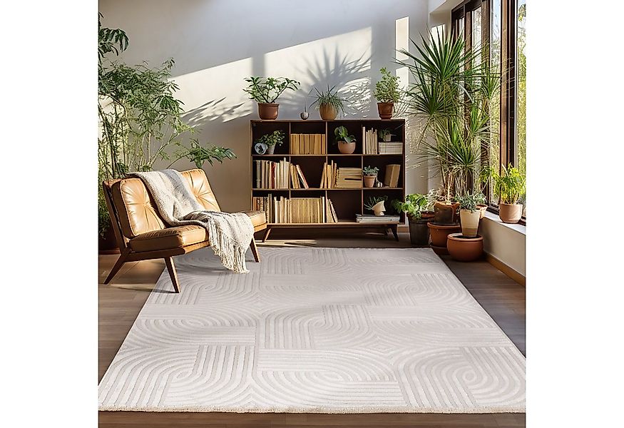 Carpettex Designteppich Skandinavisches Boho Muster, Rechteckig, Höhe: 12 m günstig online kaufen