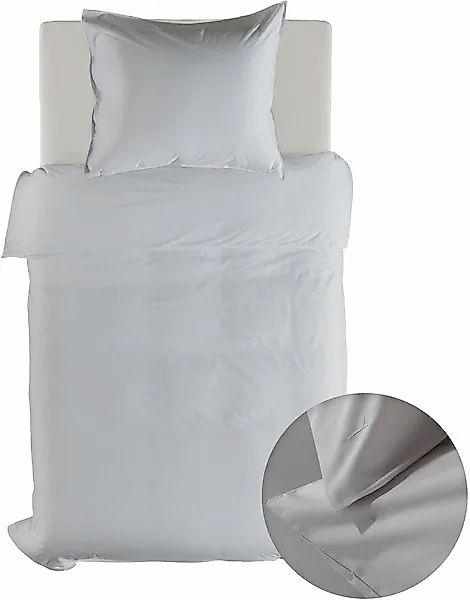 YELLOW Bettwäsche »Suite-Casablanca« 2 Stk. tlg. Uni, 100% Baumwolle ab 135 günstig online kaufen