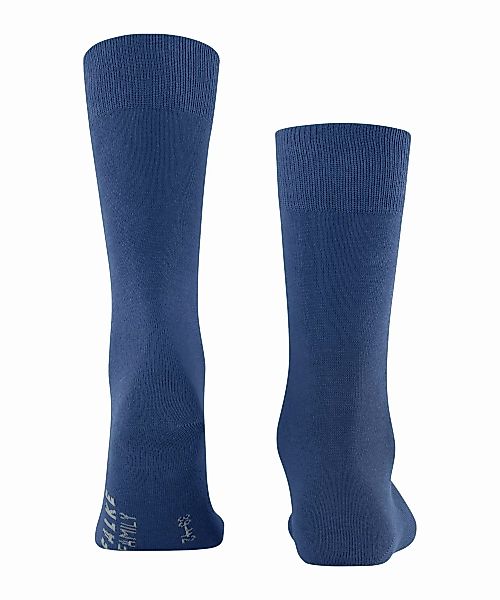 FALKE Family Herren Socken, 43-46, Blau, Uni, Baumwolle, 14657-677803 günstig online kaufen