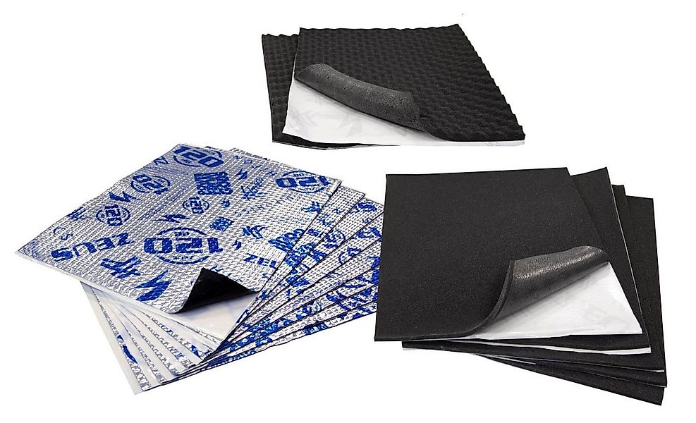 Hifonics Dämmplatte ZDK1 AluButyl 120dB & Schaum Komplettset Türdämmung günstig online kaufen