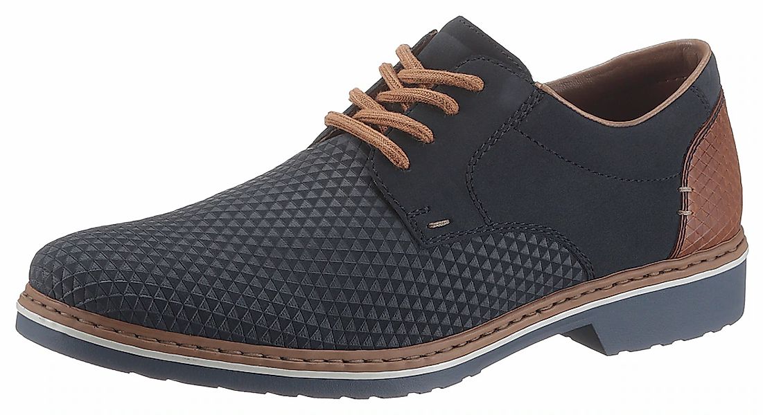 Rieker Schnürschuh mit modischer Perforation, Freizeitschuh, Halbschuh, Sch günstig online kaufen