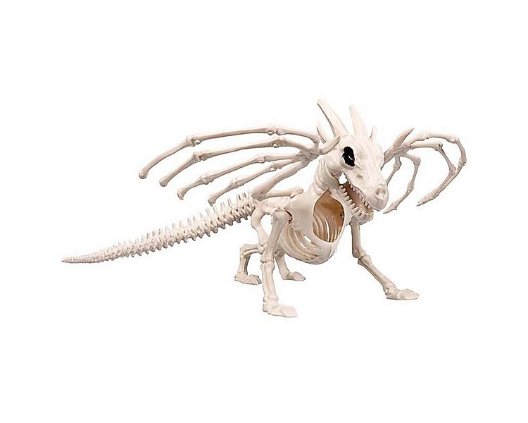 Boland Dekoobjekt Skelett Tier Drache 13 x 26 cm Halloween Dekoratio günstig online kaufen