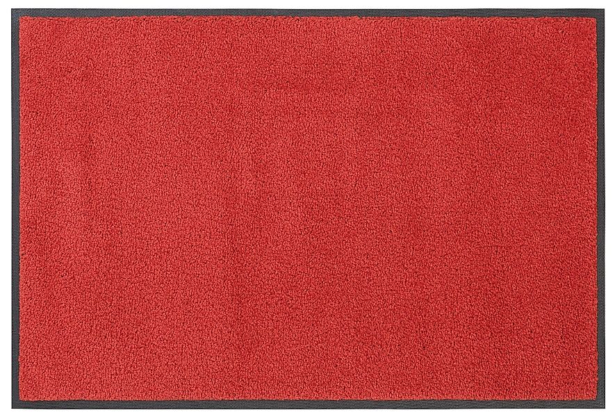 my home Fußmatte "Lavea" rechteckig 9 mm Höhe Schmutzfangmatte, Uni-Farben, günstig online kaufen