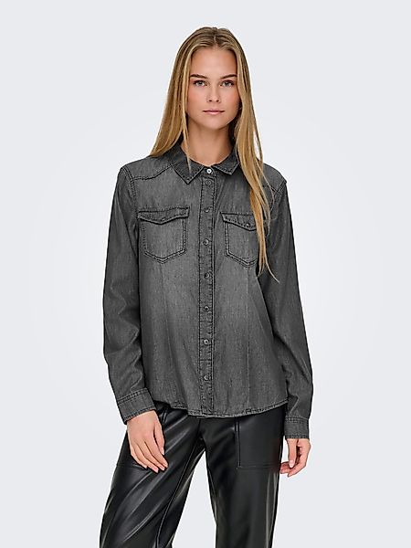 ONLY Jeansbluse ONLALEXA L/S DNM SHIRT günstig online kaufen