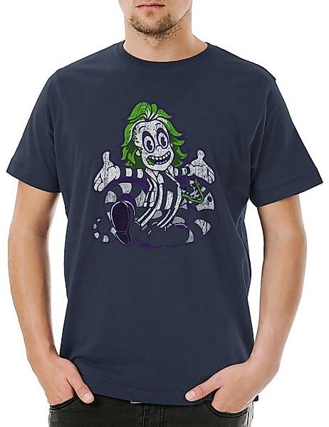 Urban Backwoods Print-Shirt Urban Backwoods Beetle Comic Clown Herren T-Shi günstig online kaufen