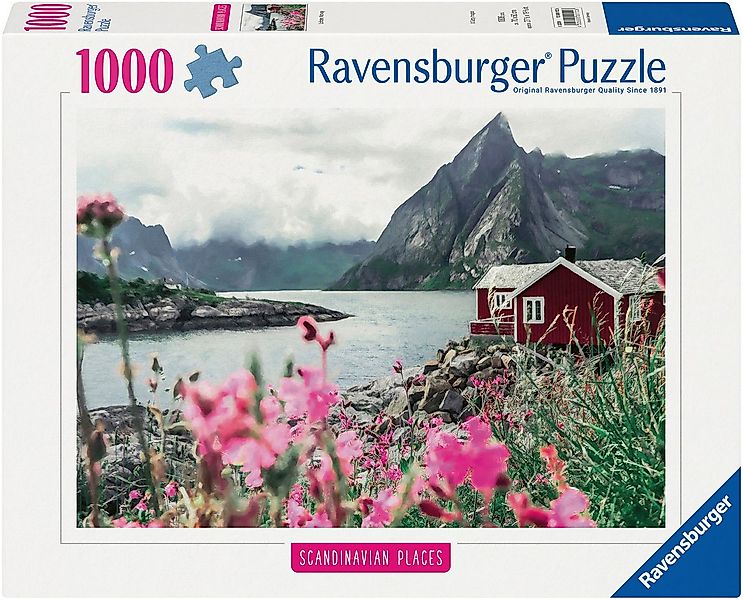 Ravensburger Puzzle Scandinavian Places, Reine, Lofoten, Norwegen, 1000 Puz günstig online kaufen
