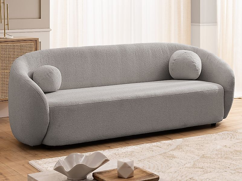 S-Style Möbel 3-Sitzer Sofa Roundi Bouclé günstig online kaufen