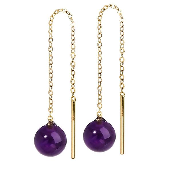 NKlaus Paar Ohrhänger Paar Echt Amethyst günstig online kaufen