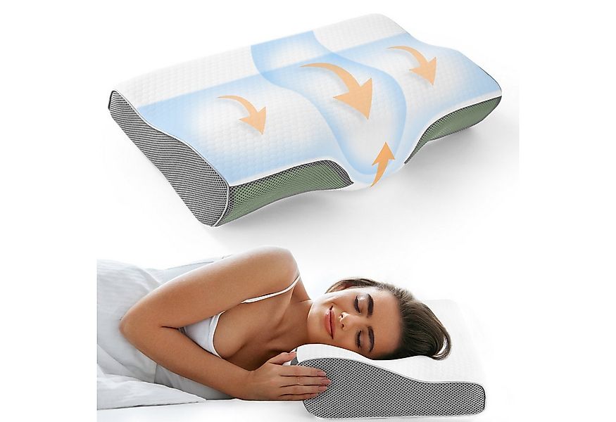 Elegear Nackenstützkissen nackenkissen orthopädisch, memory foam kissen, or günstig online kaufen