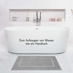 HAMMETEX Badematte "Hotelmatte, Duschvorleger" Höhe 5 mm rutschhemmend besc günstig online kaufen
