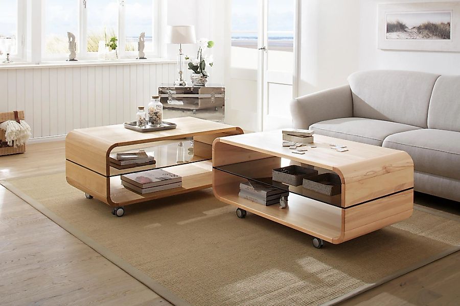 Home affaire Couchtisch "Emil", auf Rollen, Breite 110 cm günstig online kaufen