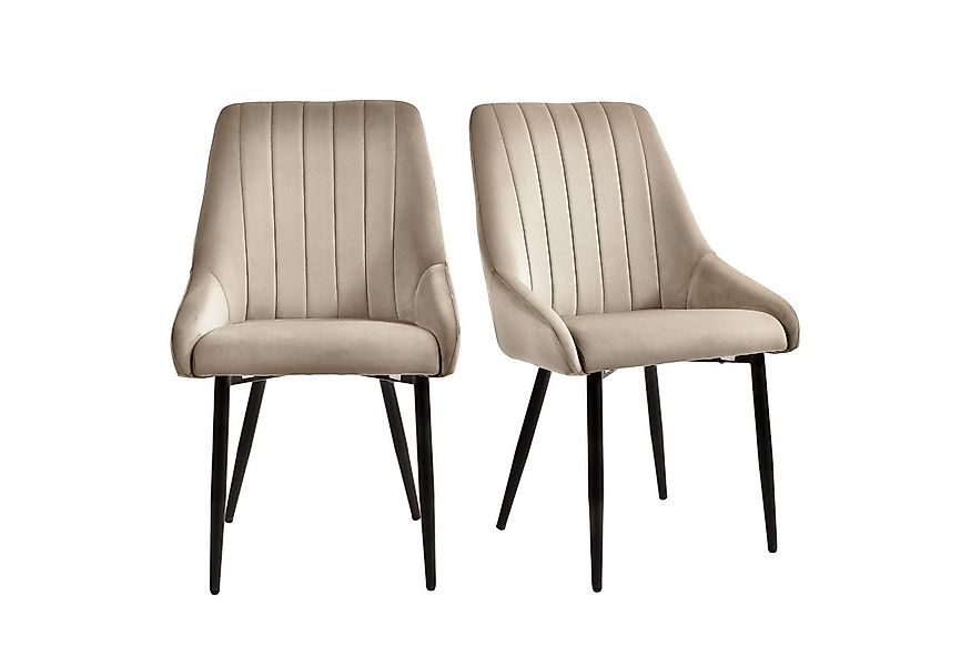 Duhome Esszimmerstuhl (8066C), 2er Set Esszimmerstuhl Polsterstuhl Stoff Sa günstig online kaufen