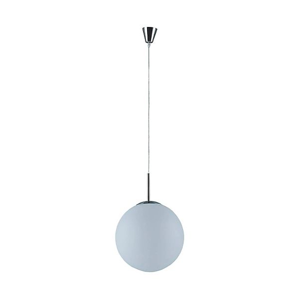 Lindby Pendelleuchte Marike 9621454 Modern in Weiß aus Glas 1-flammig E27 W günstig online kaufen