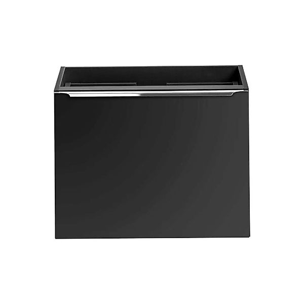 Waschbeckenunterschrank 60cm, matt schwarz, PUEBLA-56-BLACK günstig online kaufen