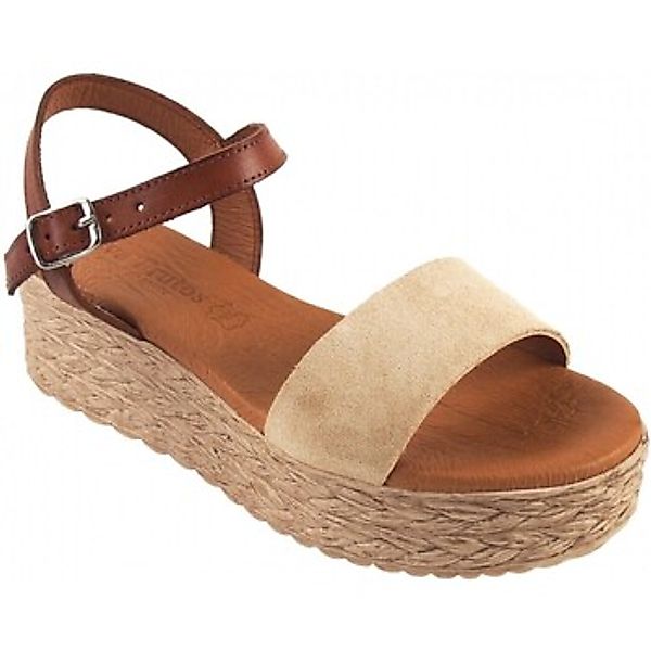 Eva Frutos  Schuhe Damen Sandale 790 Beige günstig online kaufen