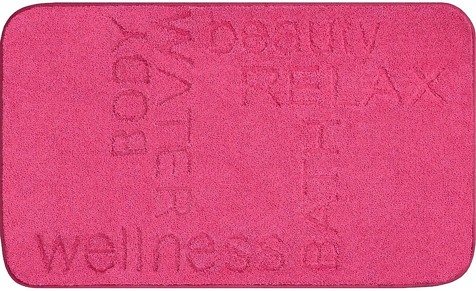 Grund Badematte   ¦ rosa/pink ¦ Synthetik ¦ Maße (cm): B: 60 H: 2 Badtextil günstig online kaufen