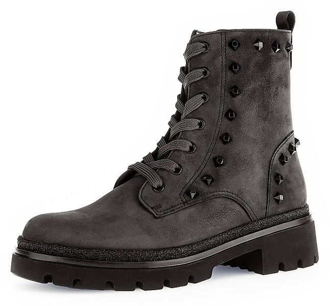 Gabor Florenz Schnürboots, Blockabsatz, Schnürstiefelette, Komfortschuh in günstig online kaufen