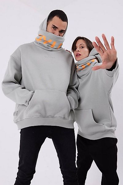 Koyumi Hoodie KOYUMI Winter Hoodie Herren mit hohem Kragen & Halswärmer (Ei günstig online kaufen