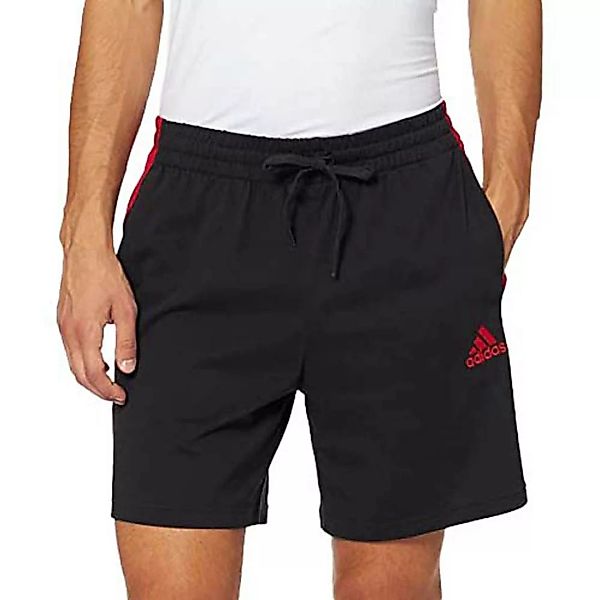 Adidas 3 Stripes Sj Shorts Hosen S Black / Scarlet günstig online kaufen