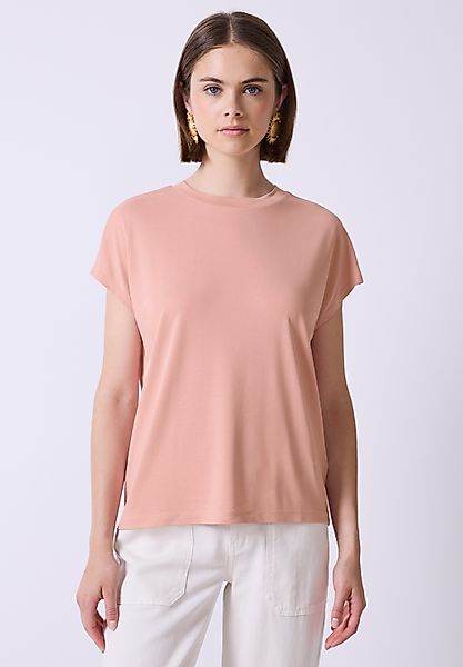 STREET ONE STUDIO T-Shirt mit Rundhalsausschnitt günstig online kaufen