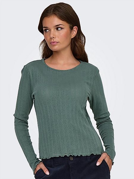 ONLY Langarmshirt ONLCARLOTTA L/S TOP NOOS JRS günstig online kaufen
