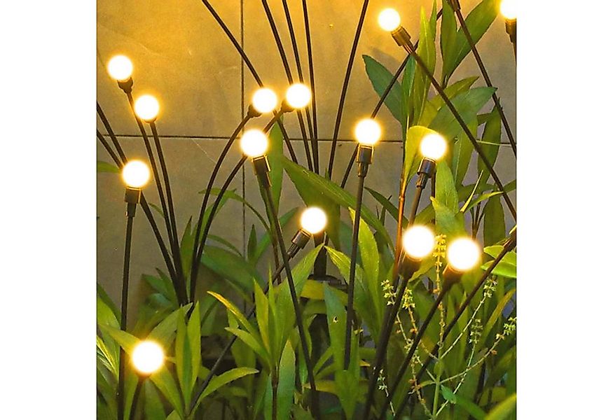 Salcar LED Solarleuchte Solarleuchten Garten 2er Solar Gartenleuchten Kugel günstig online kaufen