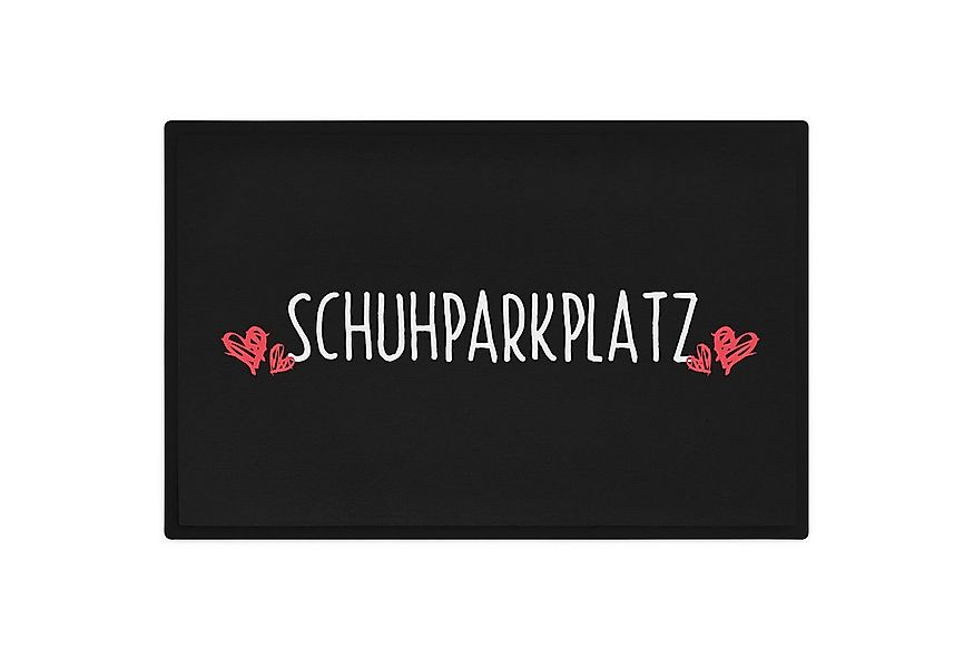 Trendation Fußmatte Schuhparkplatz Lustige Fußmatte Geschenk Fussmatte mit günstig online kaufen