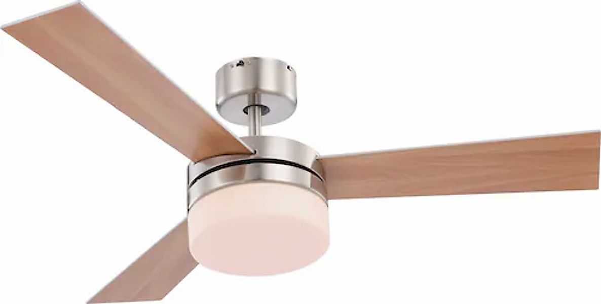 GLOBO LIGHTING Deckenleuchte »ALANA« E14 1 Stk. Ventilator/antik/Wohnbereic günstig online kaufen