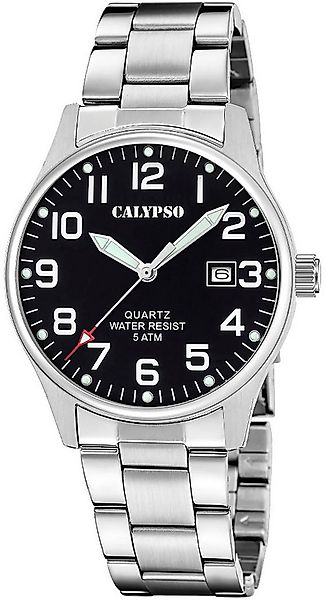 CALYPSO WATCHES Quarzuhr Basic K5860/4, Armbanduhr, Herrenuhr, Edelstahlarm günstig online kaufen