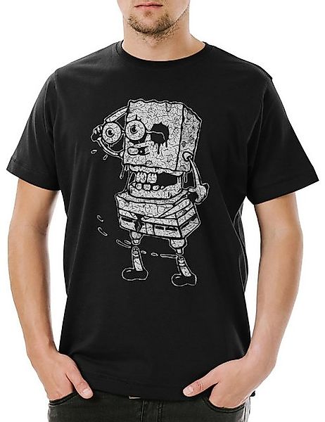 Urban Backwoods Print-Shirt Urban Backwoods Sponge Rob Herren T-Shirt Schwa günstig online kaufen
