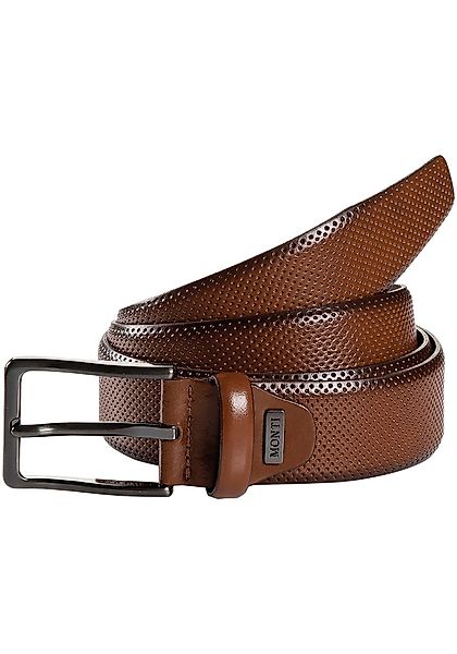 MONTI Ledergürtel CAMBRIDGE 3,5 cm breit, günstig online kaufen