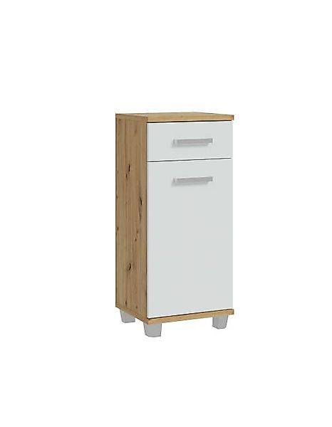 FORTE Badkommode "Veris", Badezimmerkommode, 1 Schubkasten, 1 Türe, Einlege günstig online kaufen
