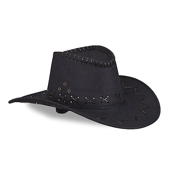 relaxdays Cowboyhut Fasching schwarz günstig online kaufen