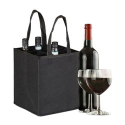 relaxdays Tragetasche Flaschentasche für 9 Flaschen günstig online kaufen