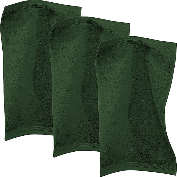 Möve Gästehandtuch Gästetuch "Superwuschel" 3er-Pack, Frottier, Walk-Frotti günstig online kaufen