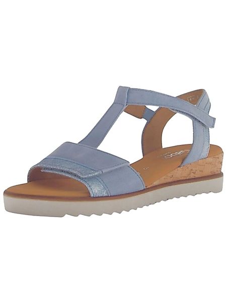 Gabor Sandalen Veloursleder Keilsandalette günstig online kaufen