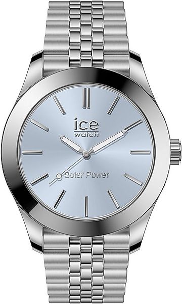ice-watch Solaruhr ICE steel - Small - SOLAR 3H 023789, Armbanduhr, Damenuh günstig online kaufen