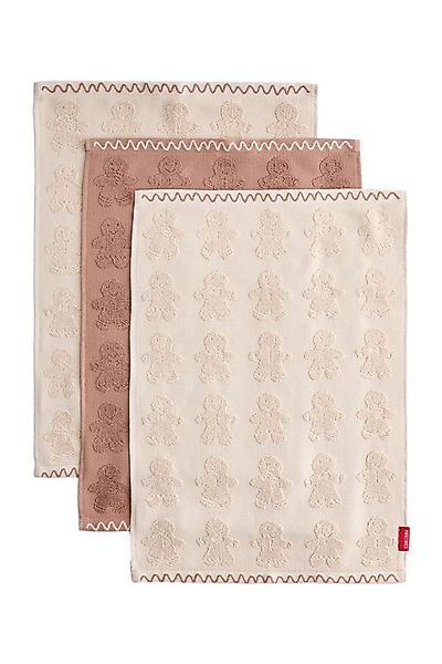 Next Geschirrtuch 3er-Set Frottee-Geschirrtücher, Lebkuchen, (1-tlg) günstig online kaufen