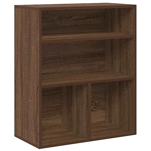 vidaXL Bücherregal Braun Eichen-Optik 60x30x71,5 cm Holzwerkstoff 860316 günstig online kaufen
