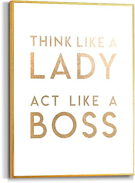 Reinders Poster "Lady Boss" günstig online kaufen