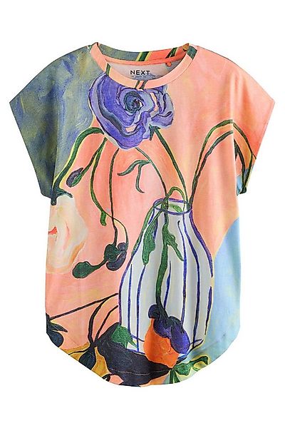 Next T-Shirt T-Shirt mit überschnittenen Schultern (1-tlg) günstig online kaufen