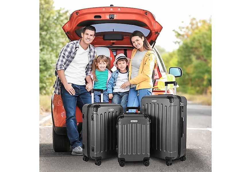 TAN.TOMI Hartschalen-Trolley Hartschalen-Koffer Trolley Rollkoffer Reisekof günstig online kaufen